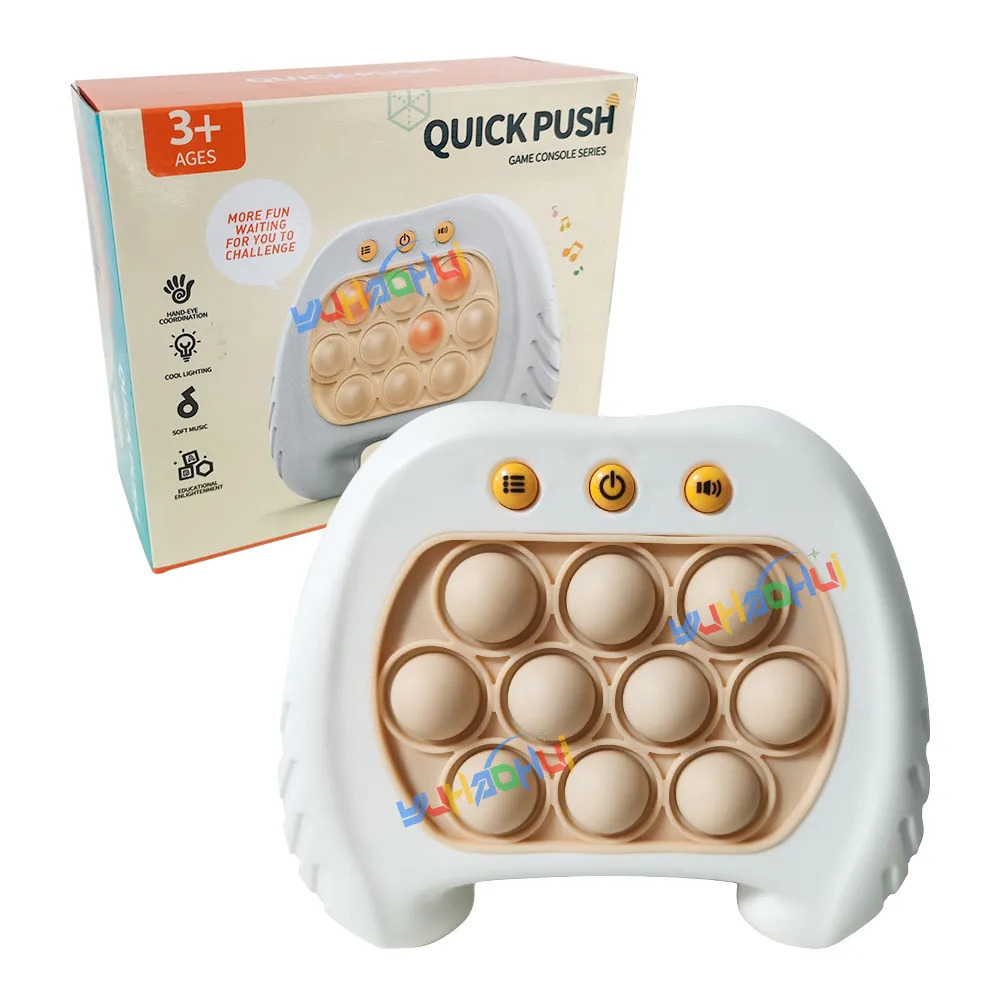 Mini Game Pop-it Eletrônico Antiestresse Brinquedo - CLICK PUSH