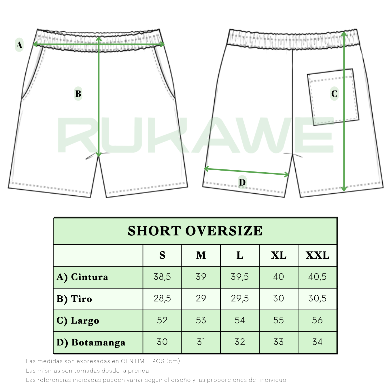 SHORT OVERSIZE