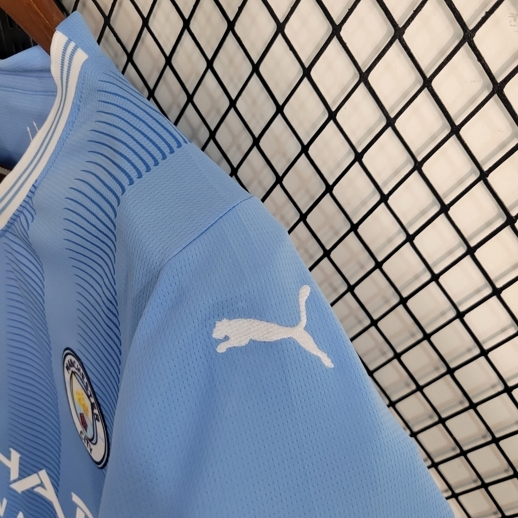 Camisa Masculino Manchester City 22/23 Home Azul - Puma