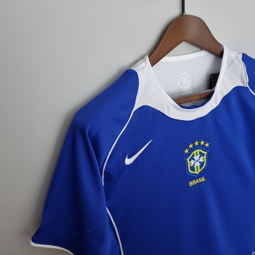 Camisa Nike Brasil 1998 Torcedor Retro Pro Seleção Masculina