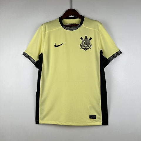 Loja Tuka: Masculino, Feminino e Infantil  Loja Online Oficial - Camisa  Corinthians Nike Uniforme II 23/24 Preto DX2697