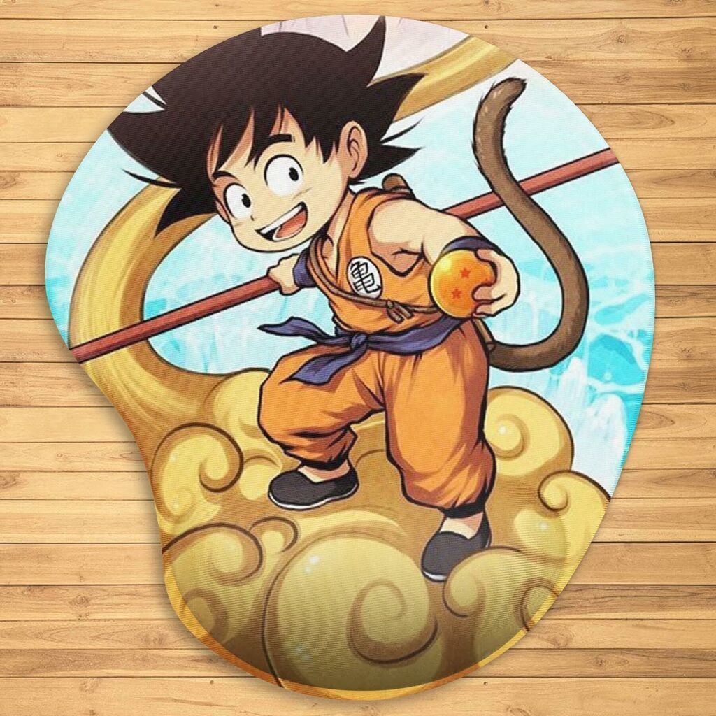 Mouse Pad Dragon Ball Anime Desenho Game Emborrachado Personalizado Colorido  Pc Computador Hardware