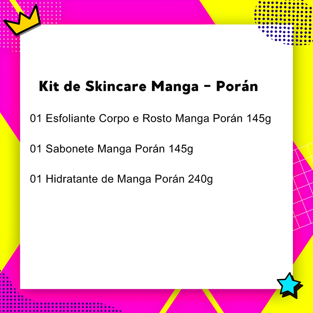 Kit Completo Manga Rosa Por N