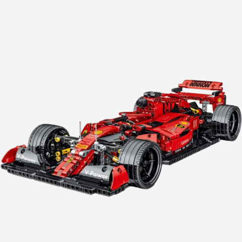 Ferrari Carro De Corrida Formula1 Com Controle Remoto Brinquedo