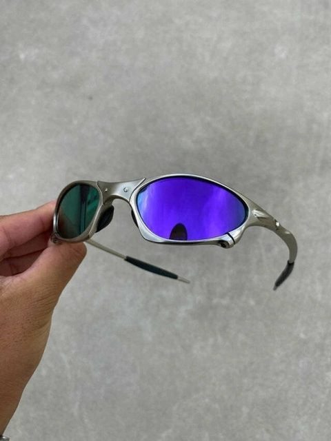 Óculos X-Metal JULIET PLASMA PINADA ROXA! Uma das lentes mais chaves de  2022! 