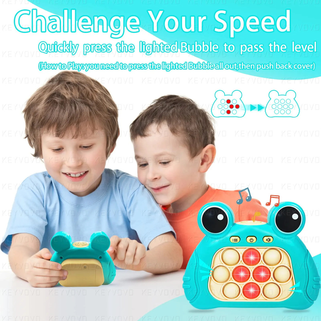 jogo Quick Push Bubbles  Brinquedos Educativos Interativos