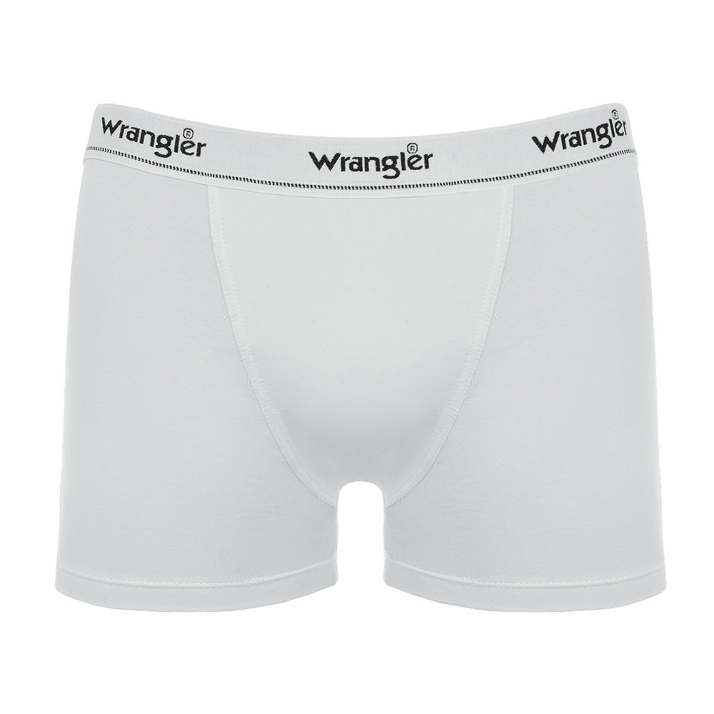 Cueca Boxer Wrangler Masculina Branca WMUW002BR