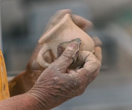 técnicas y herramientas de un alfarero