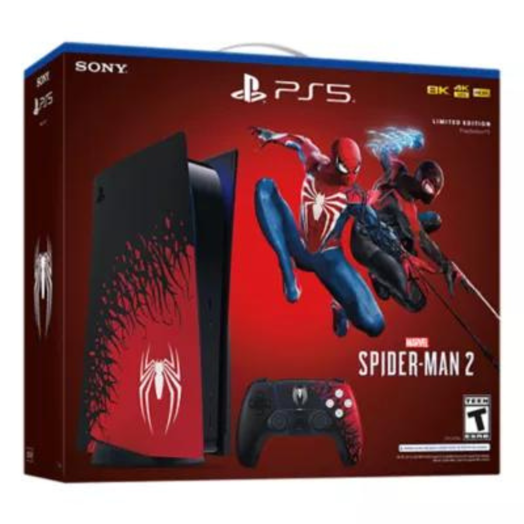 PS5 PlayStation 5 Marvels Spider-Man 2 Limited Edition + Jogo