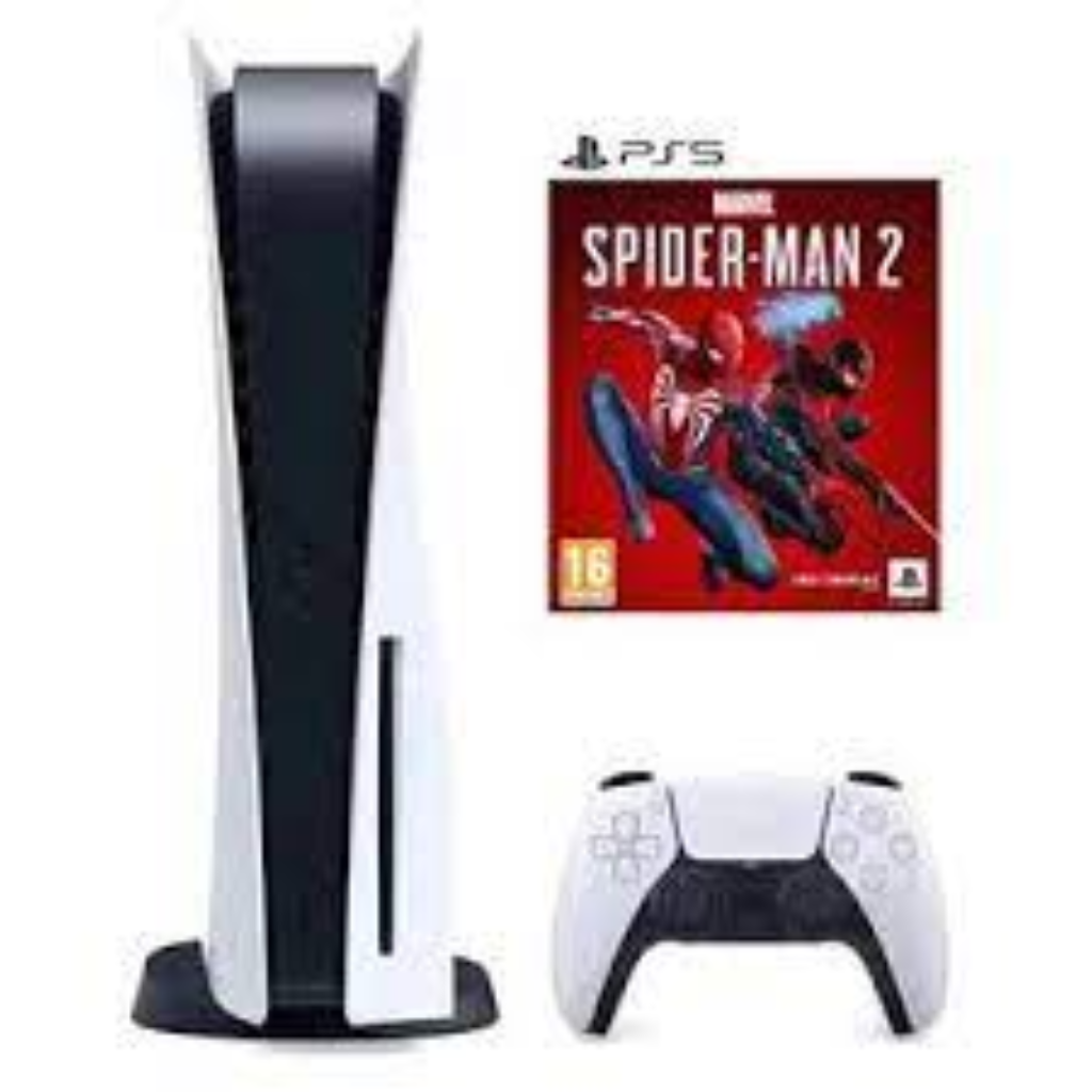 Sony PlayStation 5 825GB SSD Mídia Física (CFI-2015A) + Jogo Marvel  SpiderMan 2 - NF + Frete Grátis