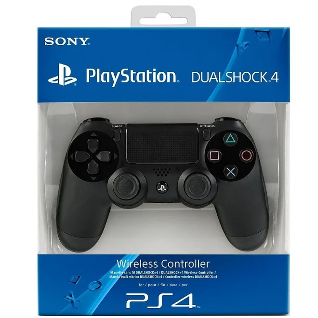 DualShock 4 Wireless Controller for Sony PlayStation 4 Jet Black