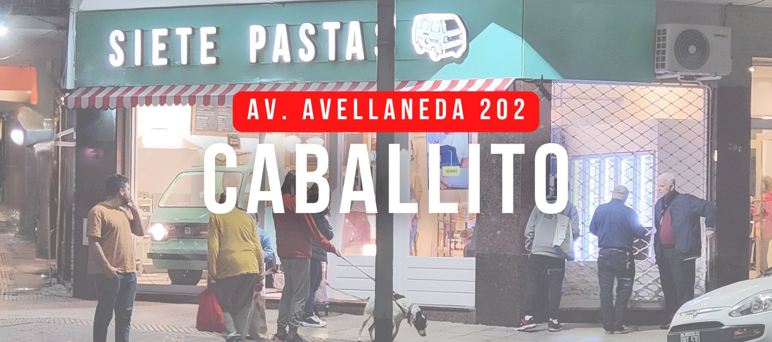 Local: Siete Pastas Caballito