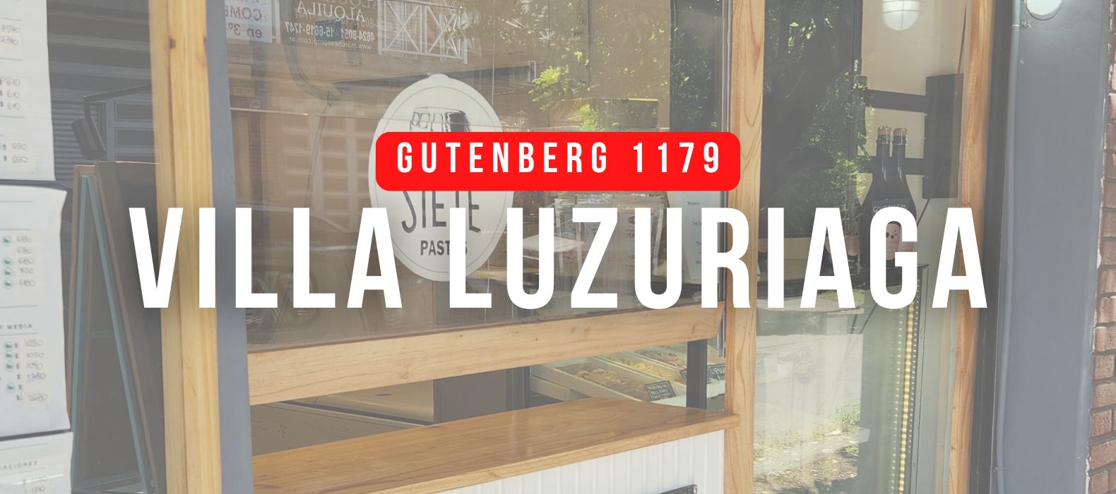 Local: Siete Pastas Villa Luzuriaga