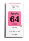 Chocolate 64% com Castanha e Flor de Sal