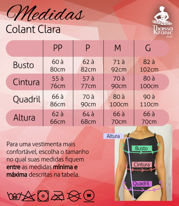Medidas - Colant Clara