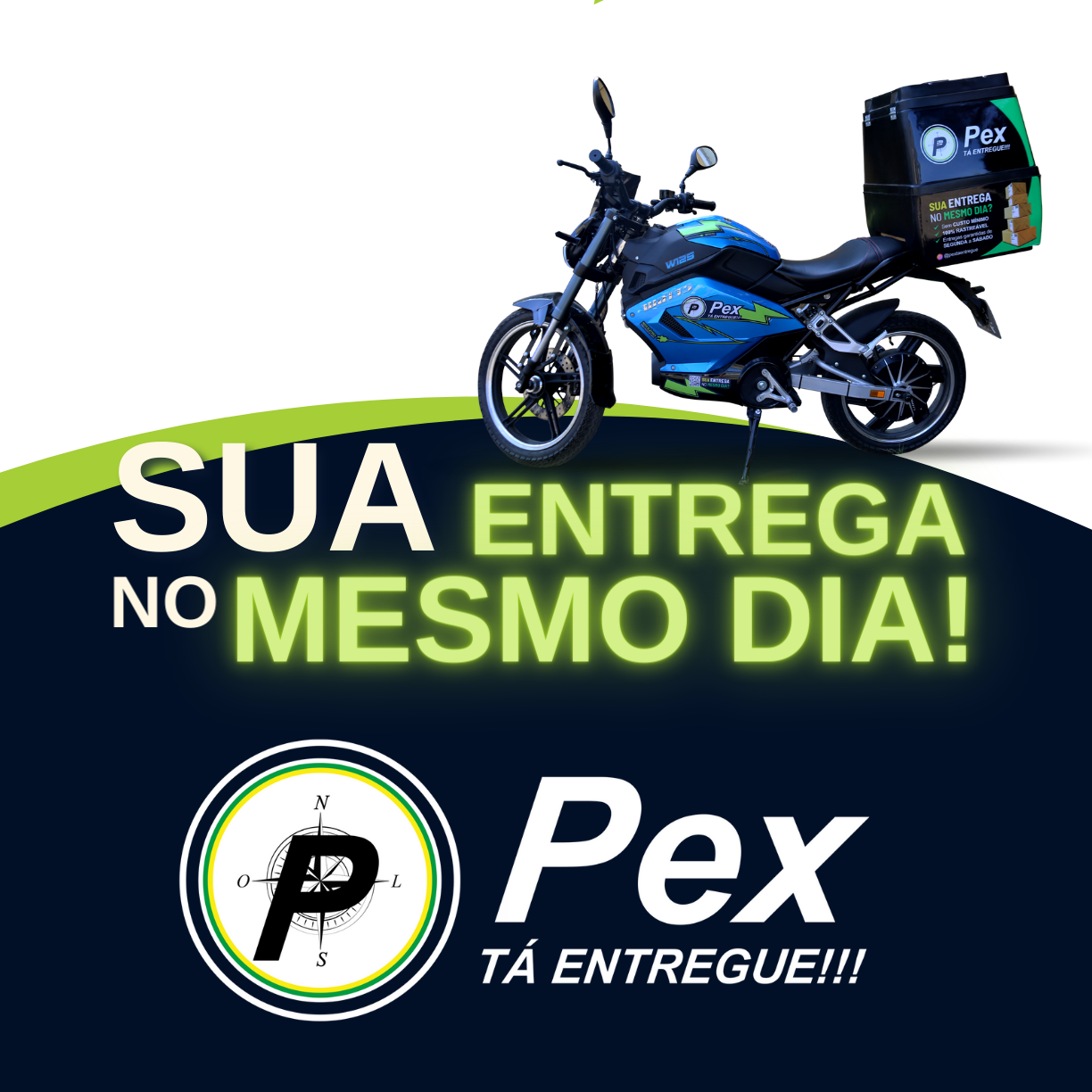 Pex tá entregue - Motoboy