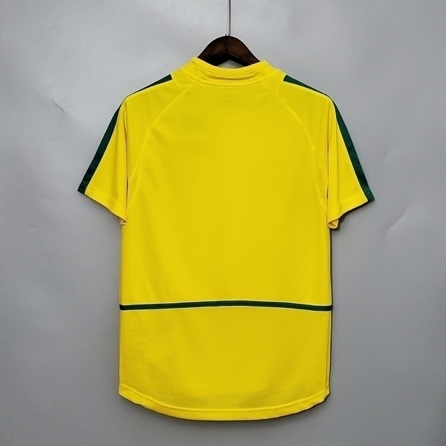 Camisa Brasil Retrô 2002 Amarela - Nike