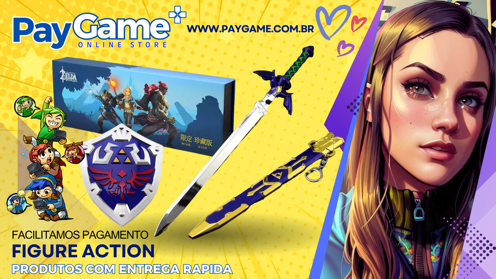 Sword & Shield Legend of Zelda 🗡️🛡️