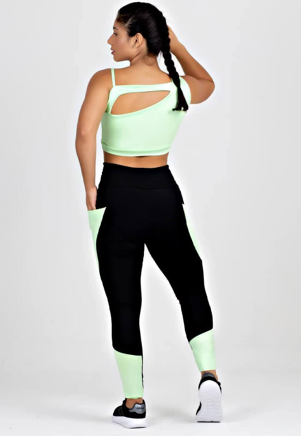 Conjunto Calça Legging e Cropped Hot&Serious REF: LX21 - Racy Modas