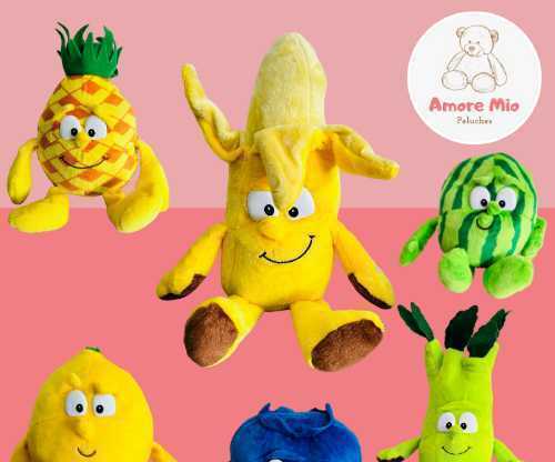 Peluches de cheap frutas y verduras