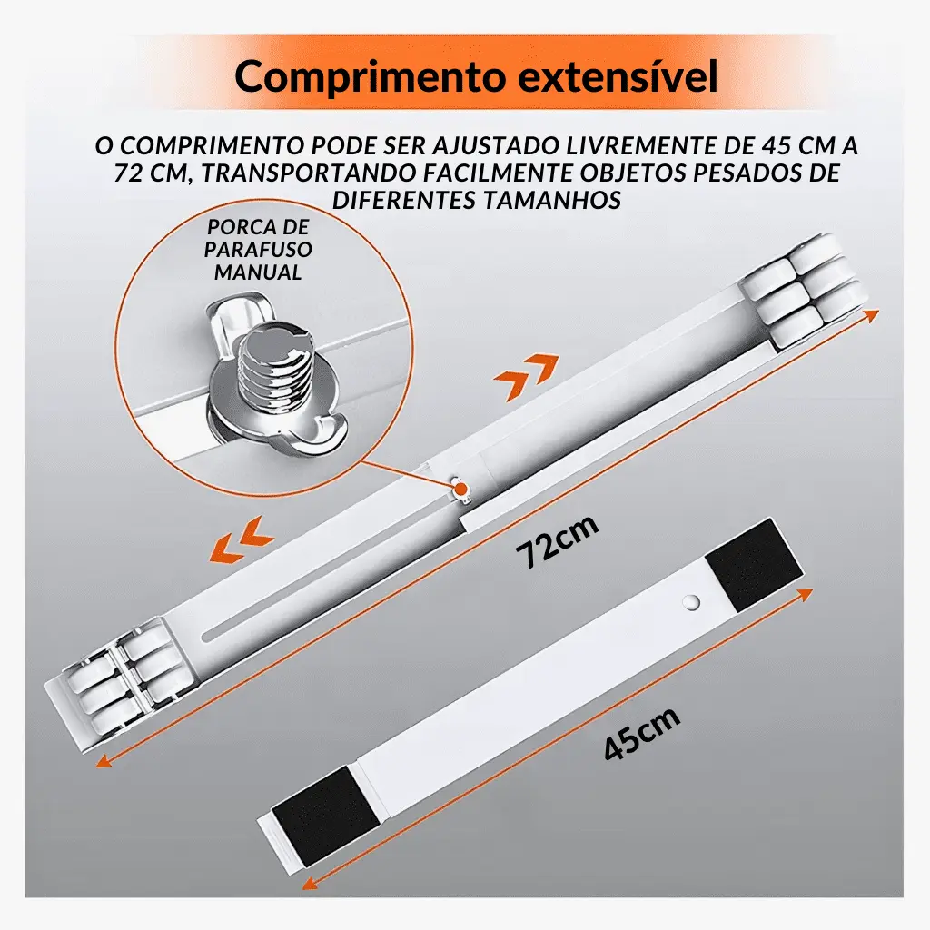 Base-ajustável-para-máquina-de-lavar-geladeira-extensível