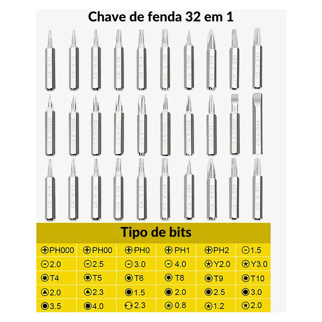 Kit-Chaves-Ferramenta-32-em-1-Magnética-tipos-de-bits2