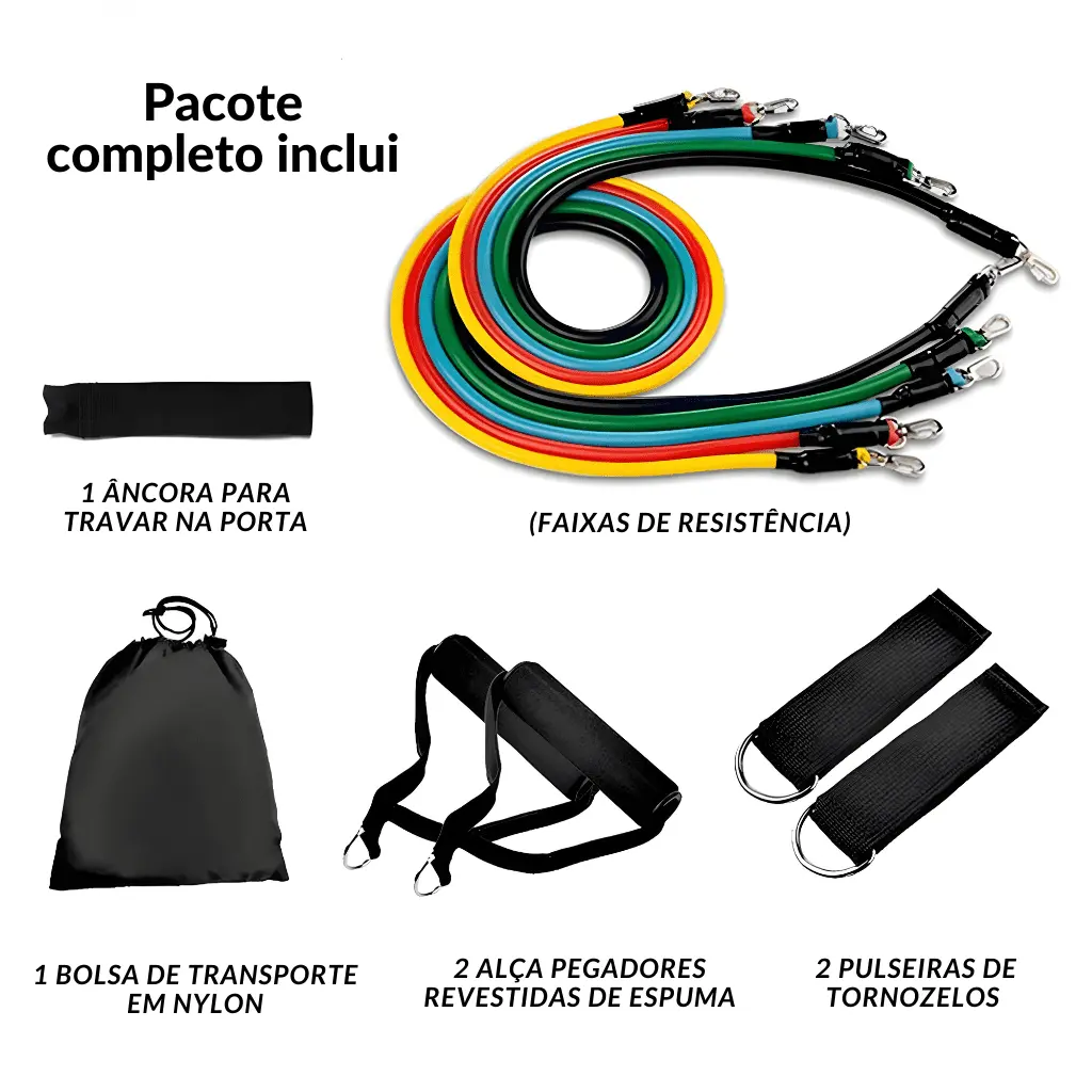 Kit-Extensor-Elástico-11-Peças-itens-inclusos