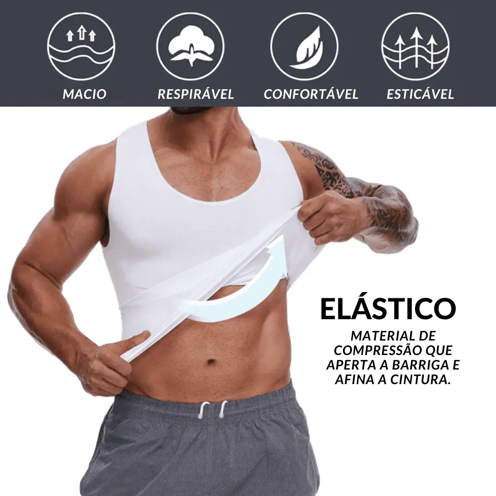 Regata-de-Compressão-Slim-Fit-Modeladora-Corporal-Masculina-caracteristicas1