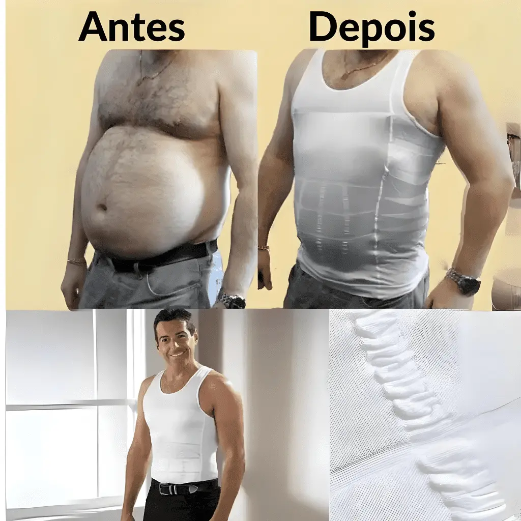 Regata-de-Compressão-Slim-Fit-Modeladora-Corporal-Masculina-antes-e-depois