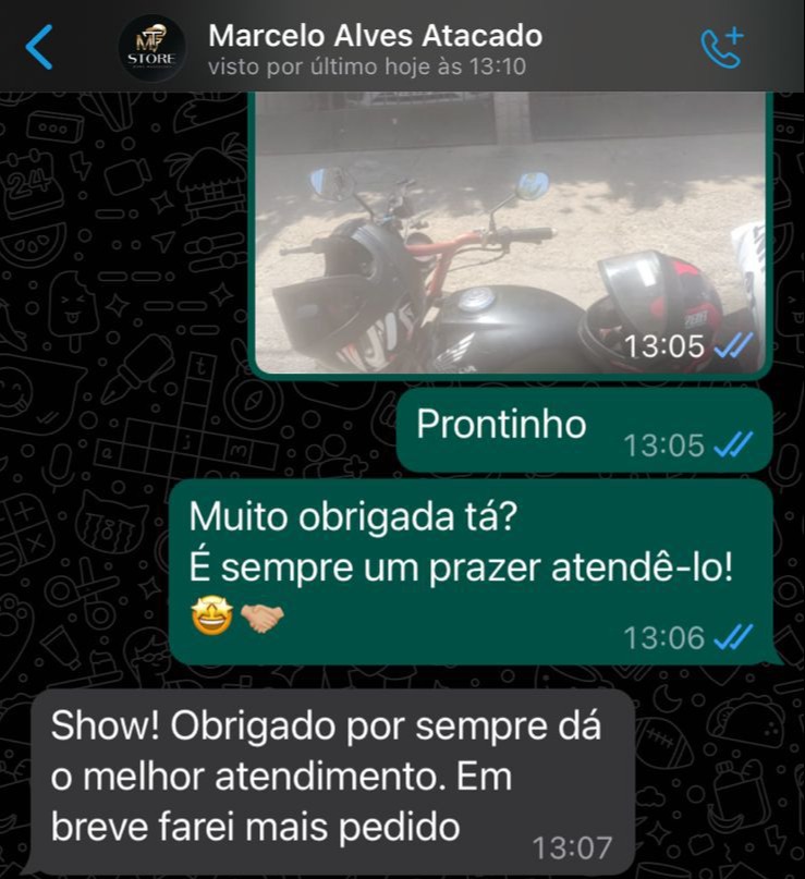 Print da Mensagem