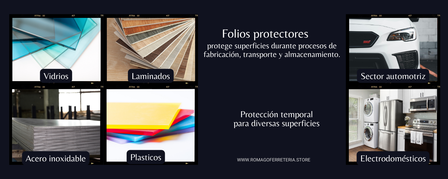 Folios protectores pelicula de porteccion temporal