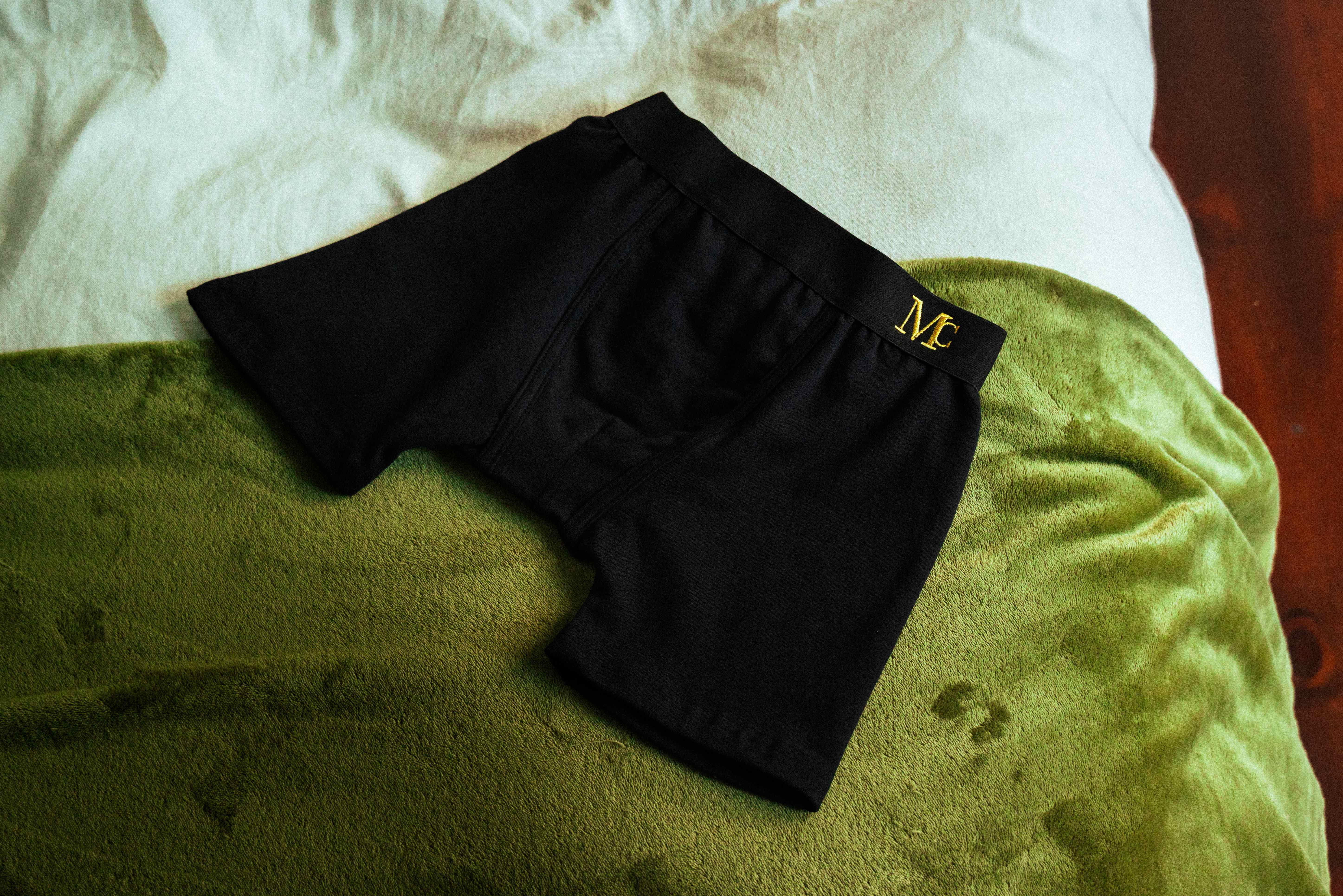 mc black briefs