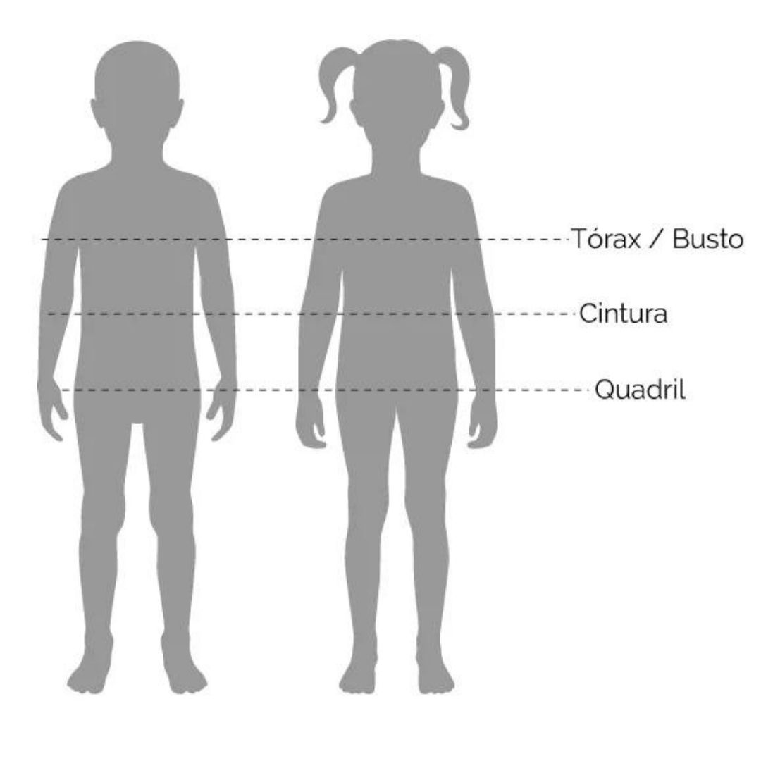 Como medir a criança