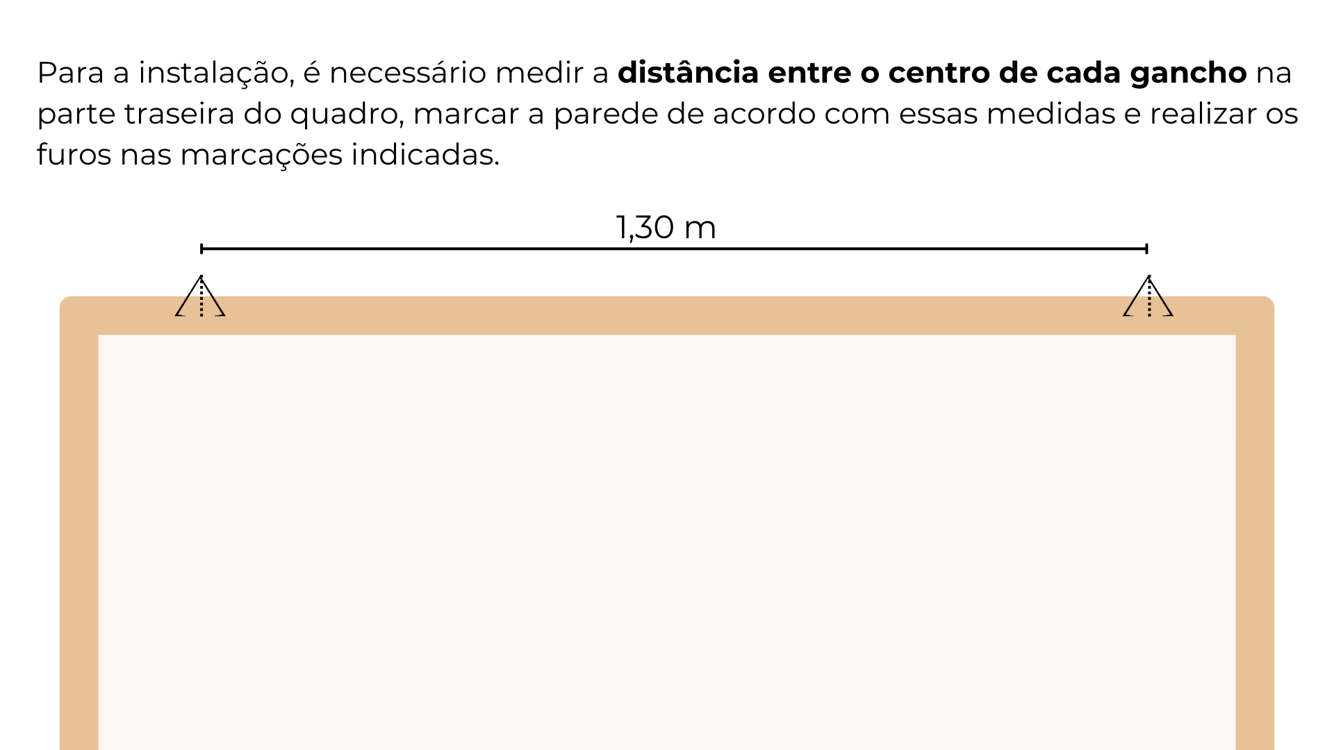 Instalação de quadros