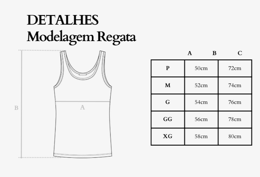 Modelagem regata