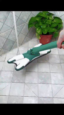 Esfregão Giratório B-MAX: Limpeza Prática e Eficiente