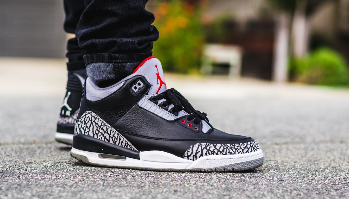 Tenis Air Jordan 3 Black Cement No Drip Store