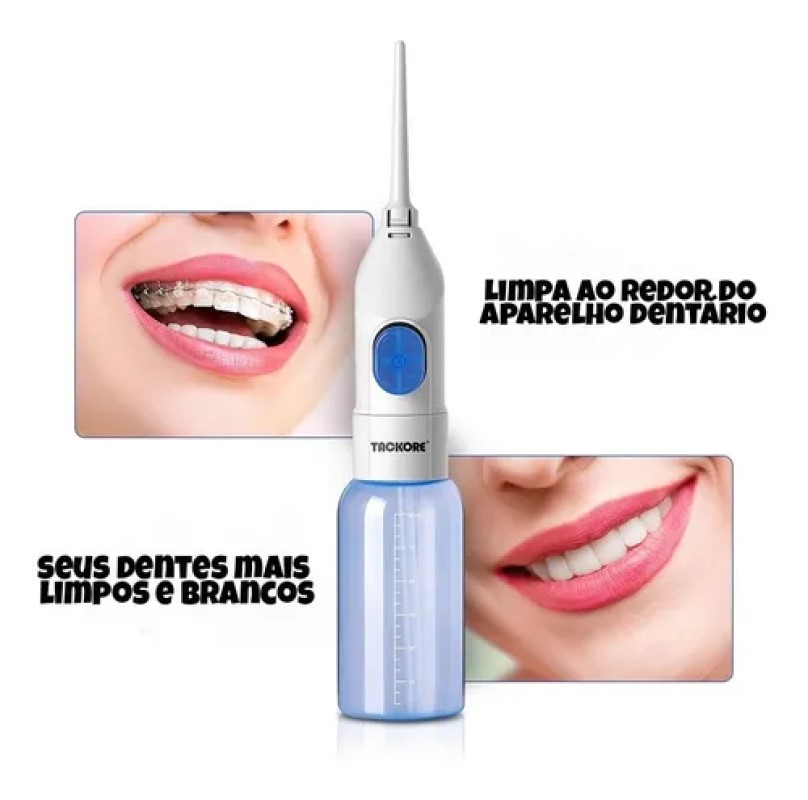 Irrigador Bucal E Nasal 2 Em 1 Jato De Limpeza