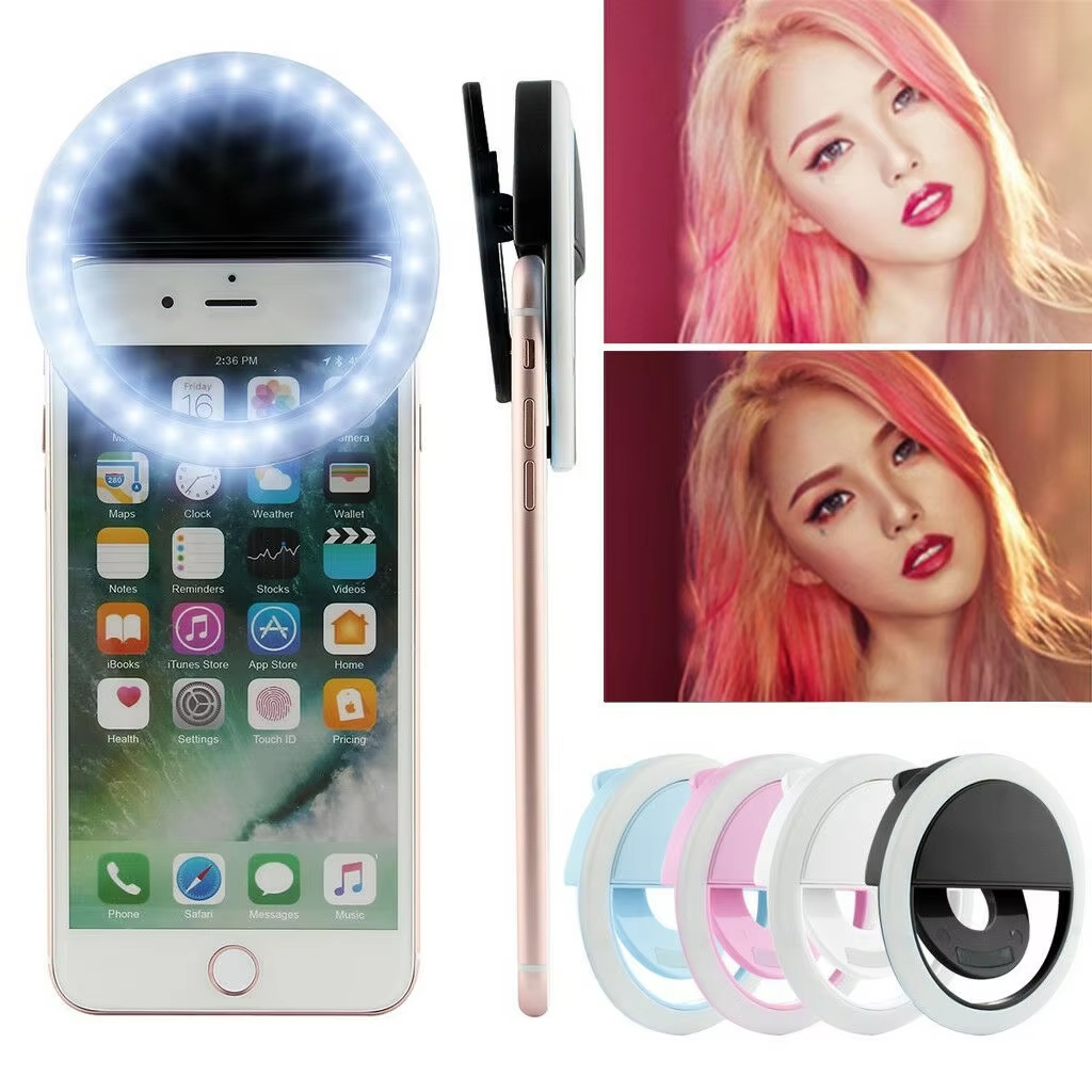 Luz Selfie Anel Led Flash Celular Universal