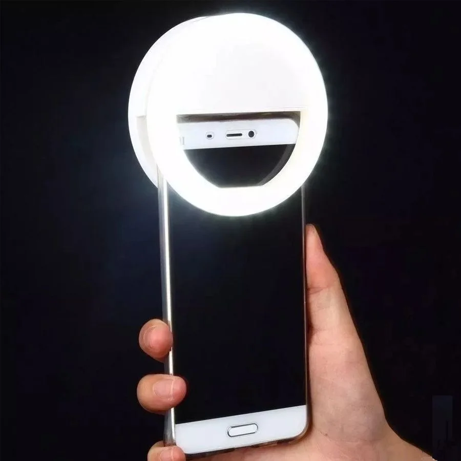 Luz Selfie Anel Led Flash Celular Universal