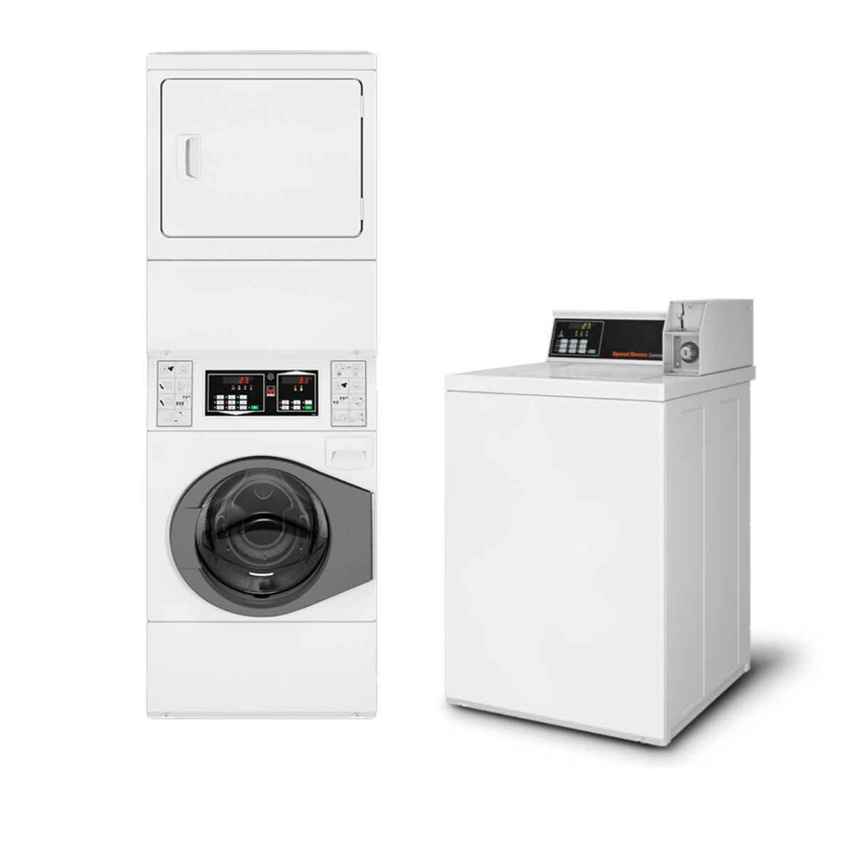 Lavadora y secadora speed queen y maytag