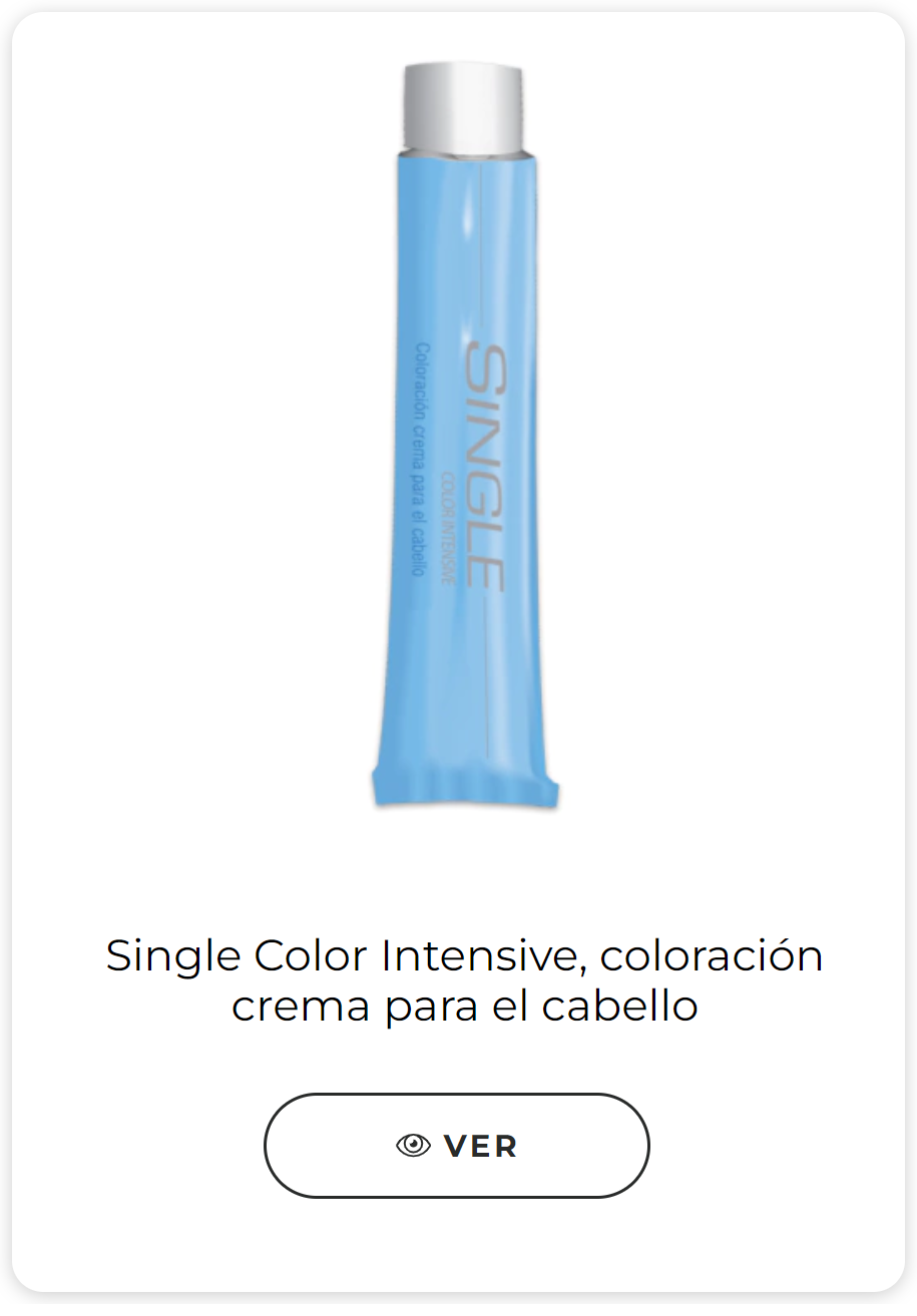 Single Color Intensive, coloración crema para el cabello