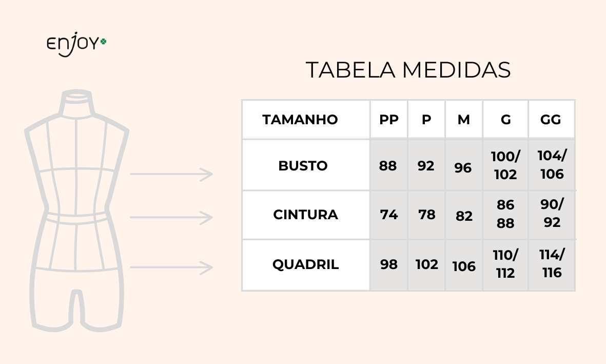 Tabela de Medidas