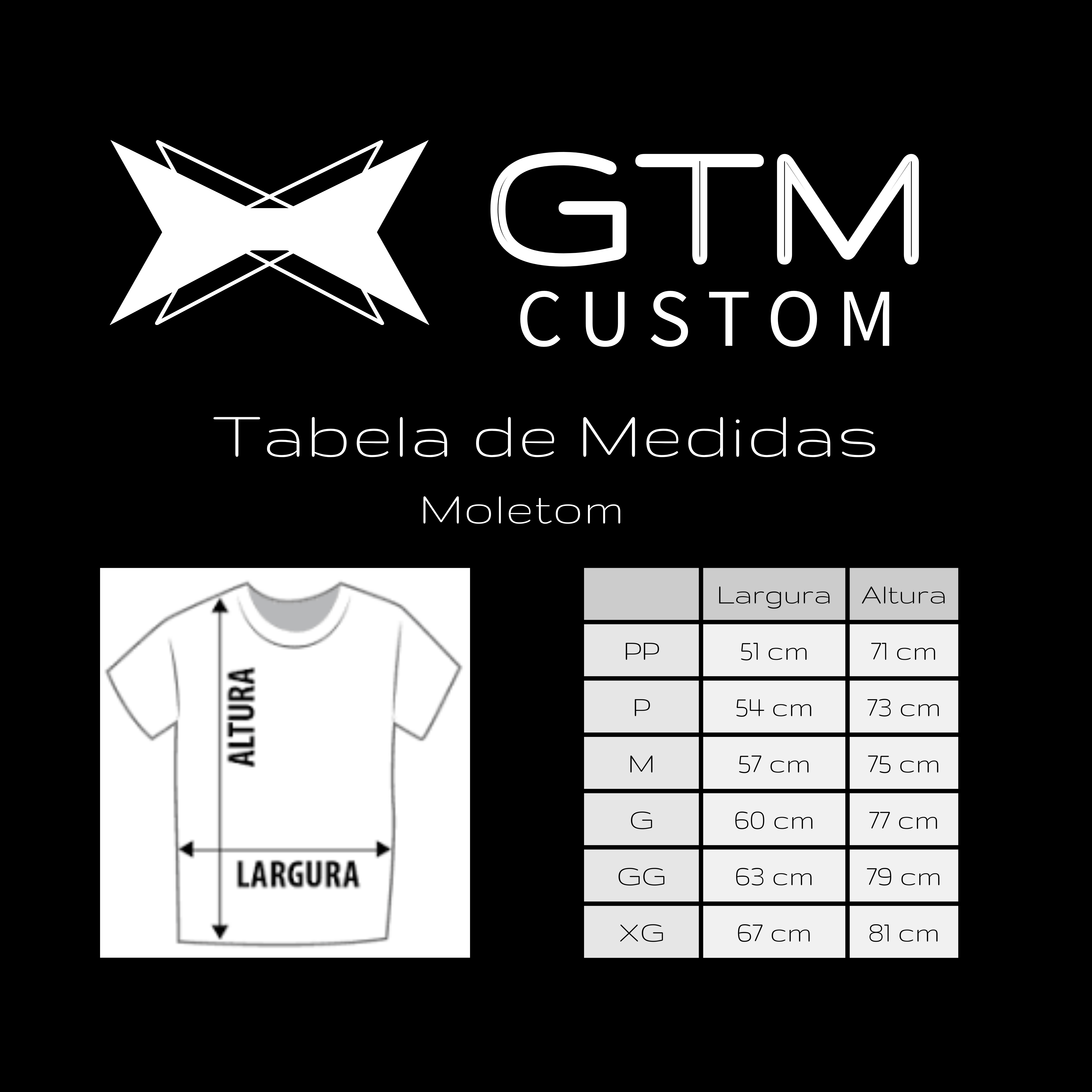 Tabela Moletom