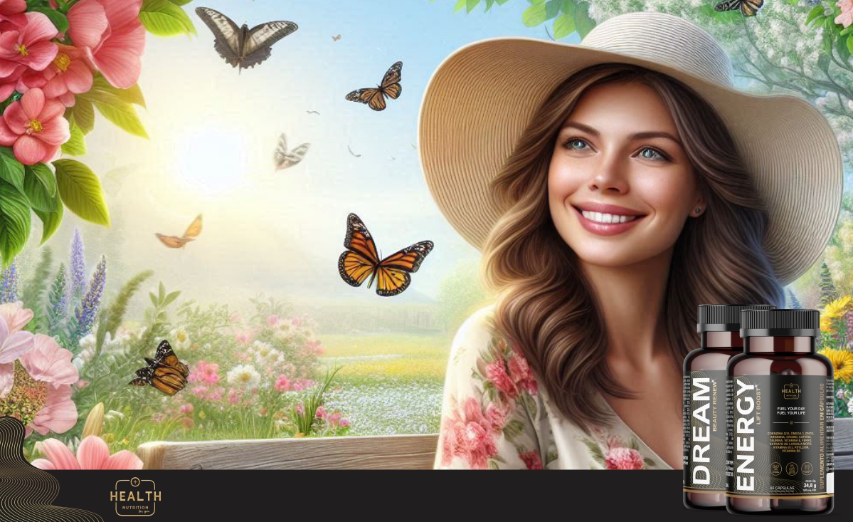 Explore os benefícios dos suplementos da Health Nutrition For You. Conheça o Dream Beauty Renew e Energy Lift Boost, além de outras fórmulas como Ácido Hialurônico, Biotina, Coenzima Q10, Magnésio, Melatonina, Omega-3, Taurina, Trans-resveratrol, Triptofano, Vitaminas C, D e E, e Zinco. Descubra como esses produtos podem melhorar sua saúde e bem-estar com descrições detalhadas e links para cada produto.