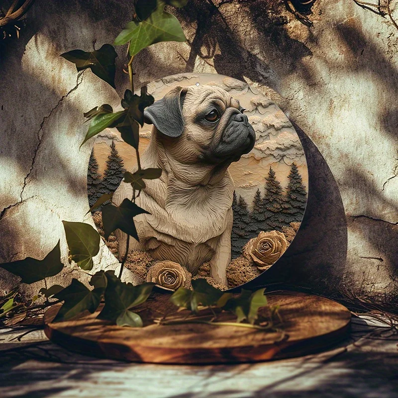 Quadro Decorativo Pug