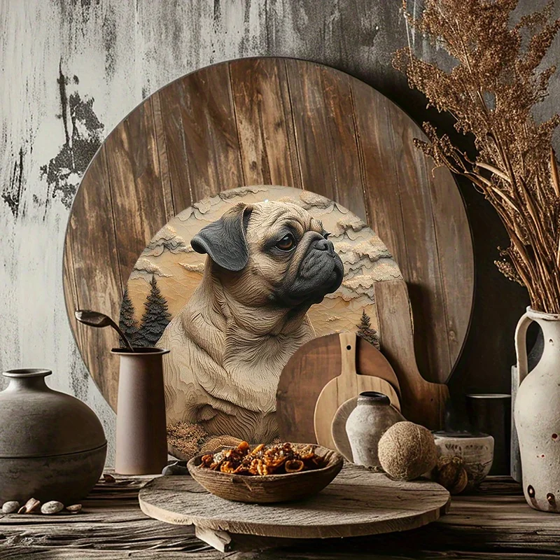 Quadro Decorativo Pug