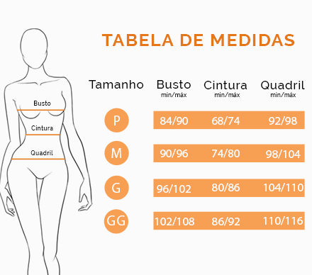 Tabela de Medidas