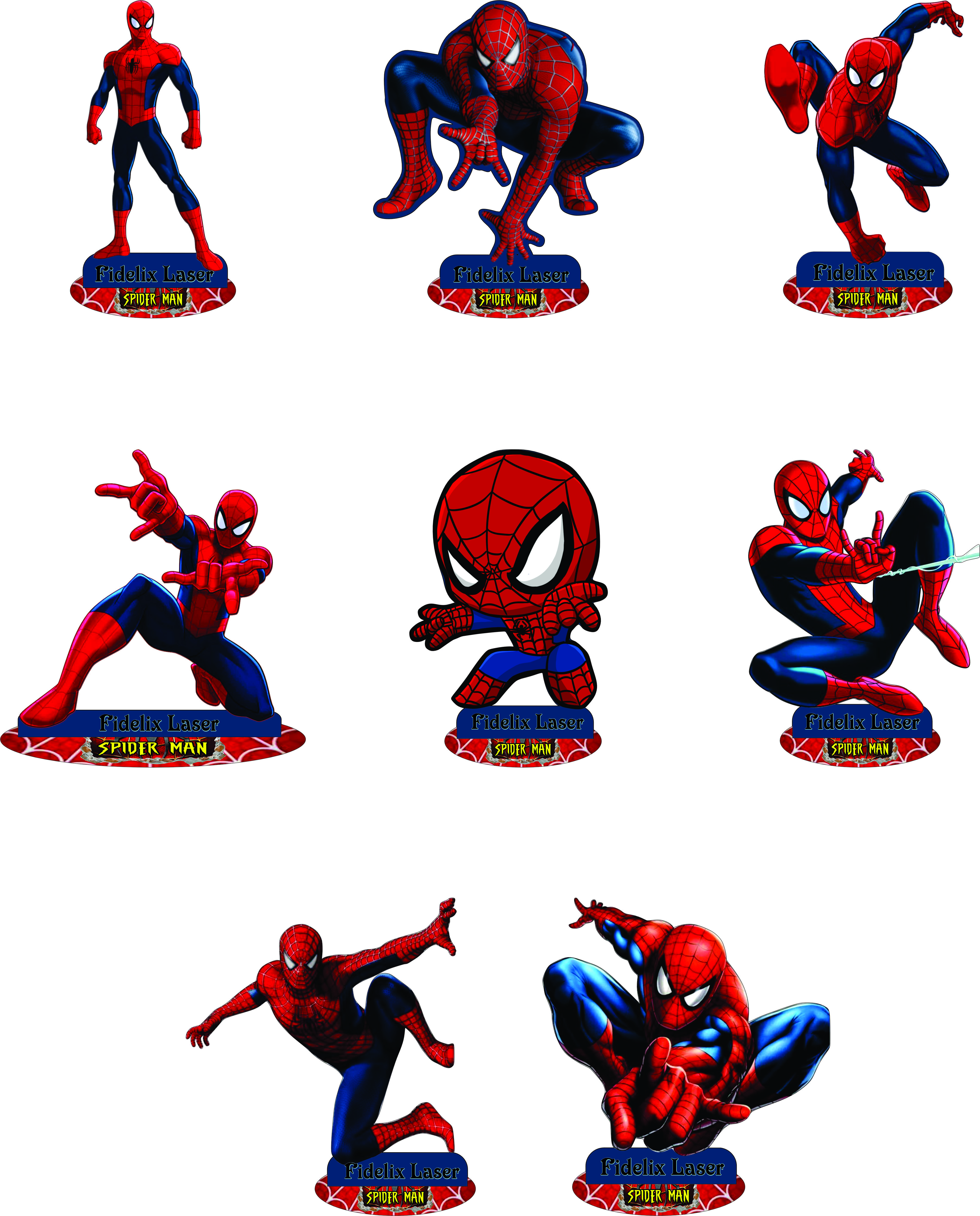 Totem de mesa Homem-Aranha 