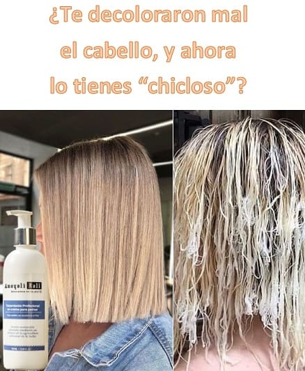 Cabello chicloso